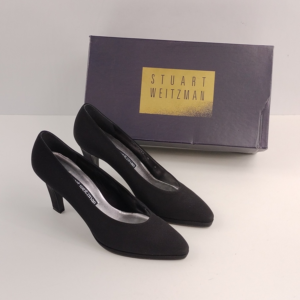 Vintage Stuart Weitzman Black Heels